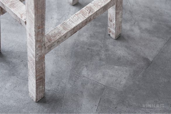 Ceramo Vinilam 2,5 mm. / 61602 Сірий Бетон
